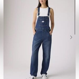 Levi's Women's Relaxed Fit Denim Overalls